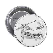 Leaf Gesture 2 Pinback Button