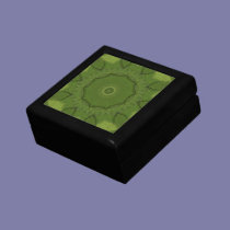 Leaf Green Kaleidosope gift boxes