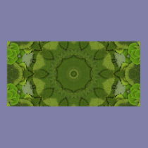 Leaf Green Kaleidosope posters