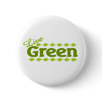 leaf live green pin