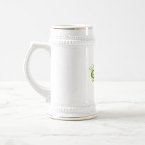 leaf live green coffee mug