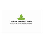Leaf LOgo Business Card
