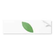 Leaf Motive 1 Bumper Sticker