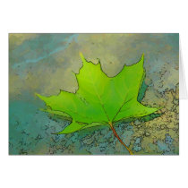 Leaf Scapes Maple cards