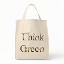 Leafy Think Green Bag