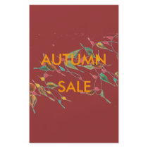 Leafy Vine Autumn Sale Flyer