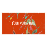 Leafy Vine Photocard Custom Photo Card