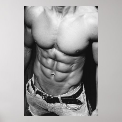 Lean Abs Poster