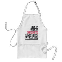 lean mean cancer fighting machine aprons