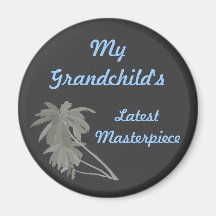 Leaning Palms Custom Magnet MM01NB