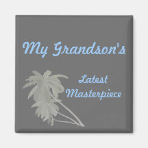 Leaning Palms Custom Magnet MM01NB
