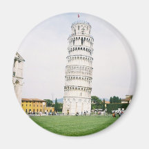 Leaning Tower of Pisa Fridge Magnets