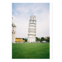 Leaning Tower of Pisa Post Card