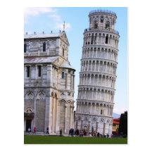 Leaning Tower of Pisa Post Cards