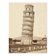 Leaning Tower of Pisa Postcards