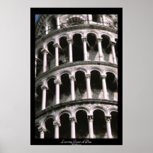 Leaning Tower of Pisa | Poster