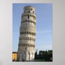 Leaning Tower of Pisa Print