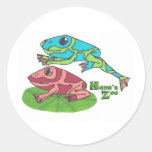Leap Frog Sticker