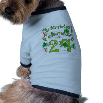 Leap Year Birthday Doggie Shirt