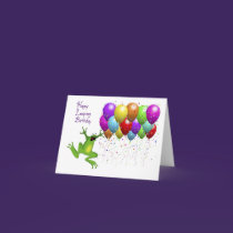 Leap Year Happy Birthday cards