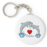 Leapin' Dolphins Keychain