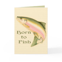 Leaping Salmon Card