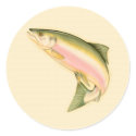 Leaping Salmon stickers