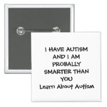 Learn About Autism Buttons