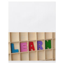 Learn Full Color Flyer