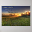 Learn from yesterday..... poster posters