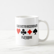 Learn How To Communicate Play Bridge Mug