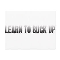 Learn to Buck Up