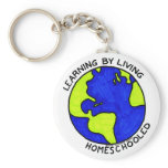Learning By Living II keychains
