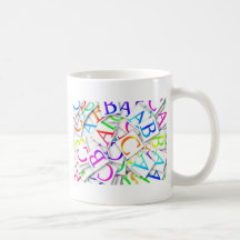 Learning Your ABCs Coffee Mugs