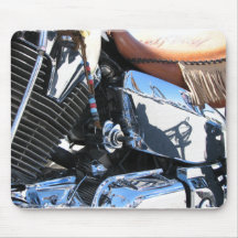 LEATHER BIKE MOUSE PADS