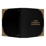 Leather Bracket Vintage Photo Album Binder