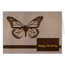 Leather-Look Butterfly Soft