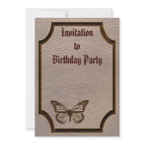 Leather-Look Butterfly Soft