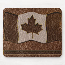 Leather-Look Canada Flag