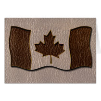 Leather-Look Canada Flag Soft