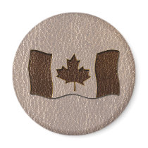 Leather-Look Canada Flag Soft