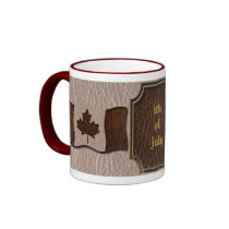 Leather-Look Canada Flag Soft