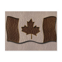 Leather-Look Canada Flag Soft