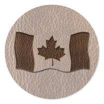 Leather-Look Canada Flag Soft