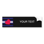 LEATHER PRIDE FLAG STRIPES DESIGN bumper stickers