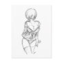 Leather Zip Postcards