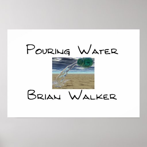 L'eau de versement posters