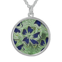 L'eau émouvante n s'envole l'argent sterling collier argent sterling