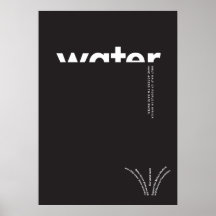 L'eau en affiche de l'Afrique