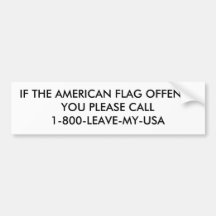 LEAVE BUMPER STICKERS